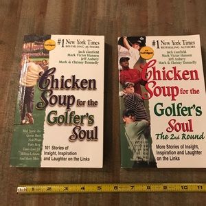 Nice gift “Chicken soup’ books for golfer
